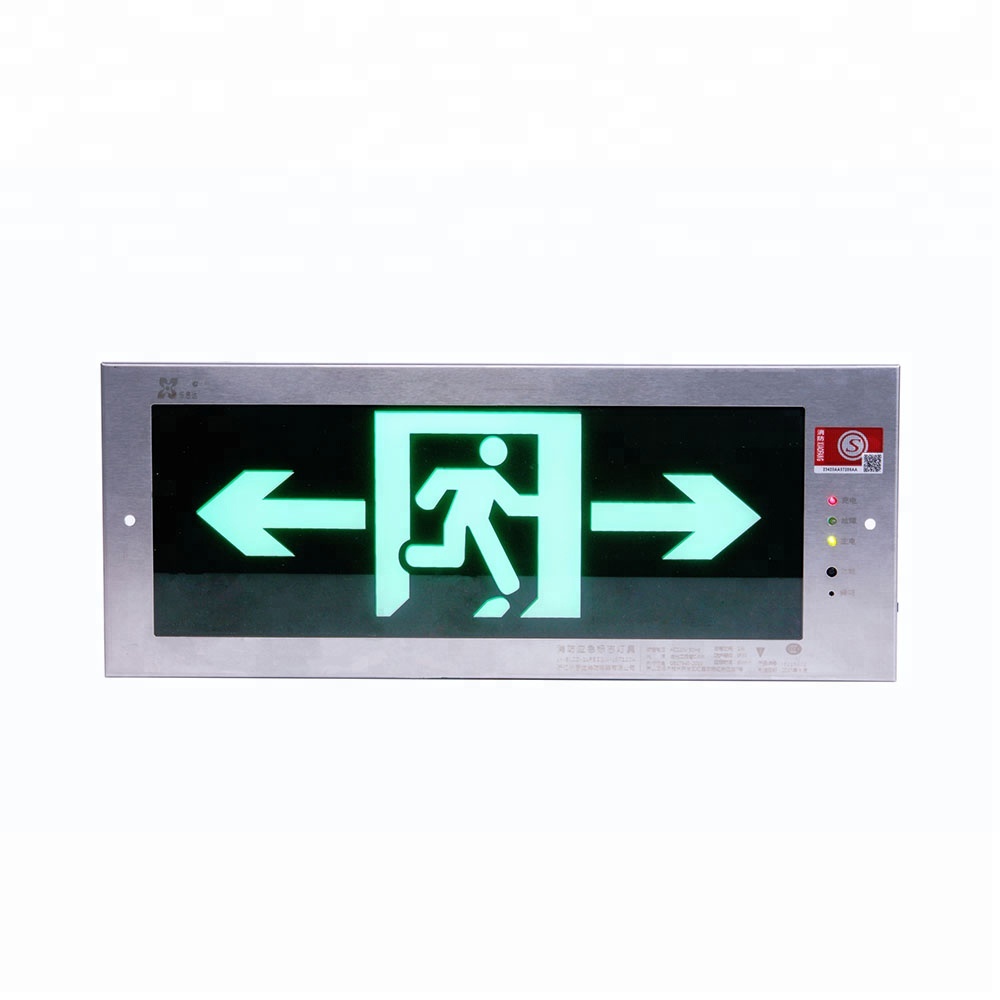 LST urgent escape exit sign routing exit mark led emergency exit sign