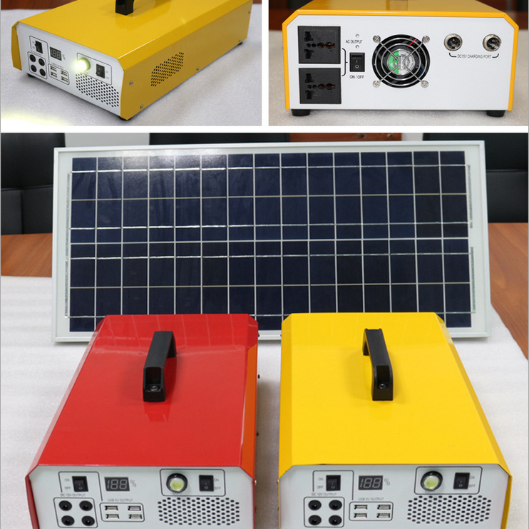 500w Lithium New Solar AC Kit For Home And Camping Use Can Power For AC TV, Laptop, Fan PV-L500W