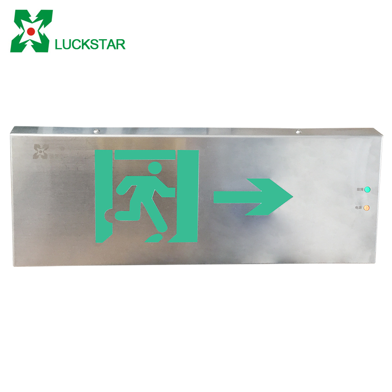 IP54 emergency bulkhead led emergency light exit sign