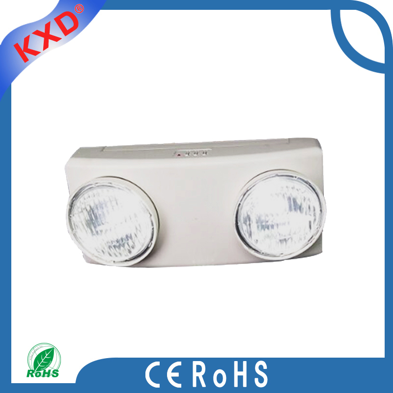 ABS plastic LED two spots fire emergency light