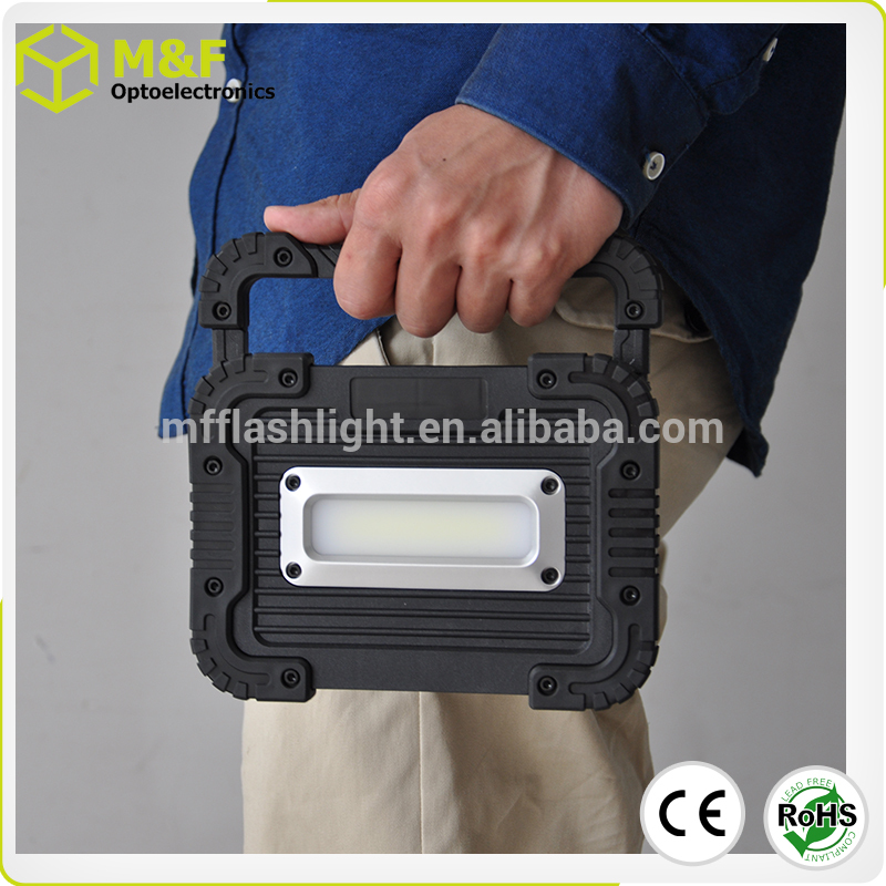 Portable Rechargeable Led Searchlight 10 Watts COB Work Light