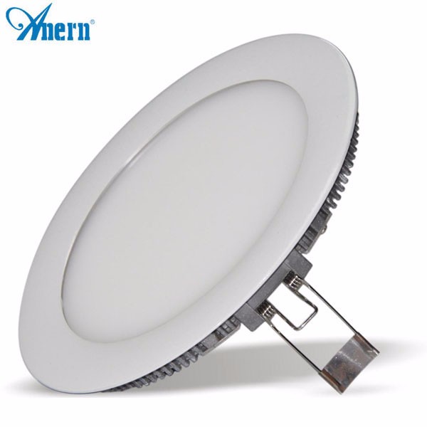 Easy installation smd2835 aluminum round led flat light 4W led panel