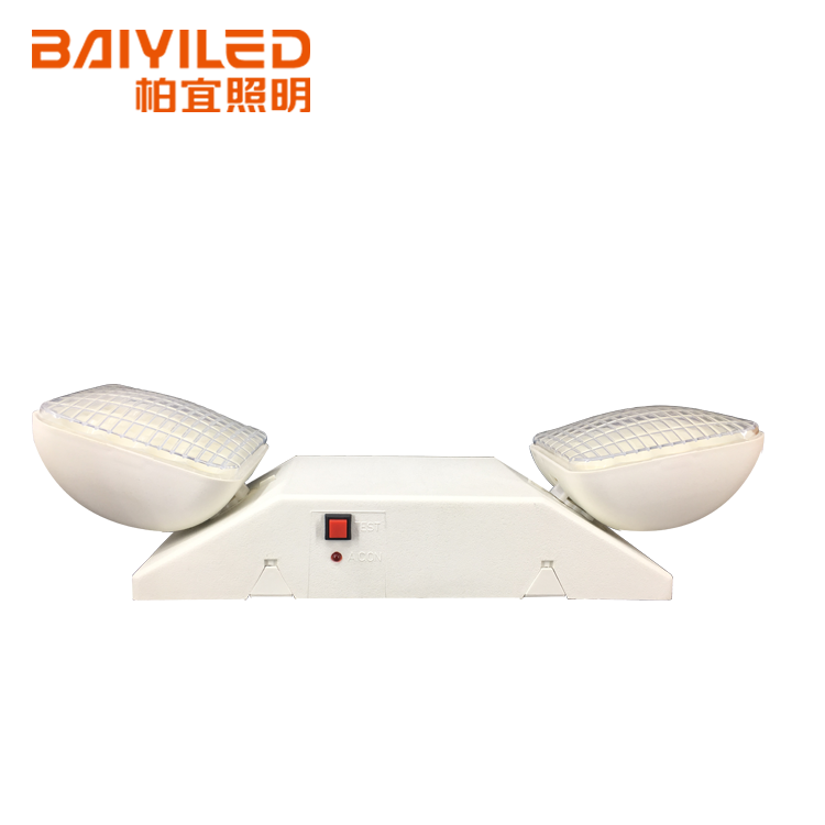 Ip65 Led Twin Spot Exit Sign Cheap Factory Emergency Two Head Light