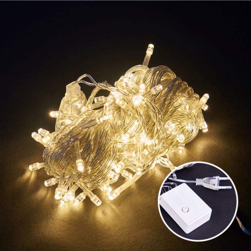 Hot Sale 50LEDs battery bulb led string lights  IP44 Vintage Connectable Edison Bulb Led String Lights  Coloured bulb