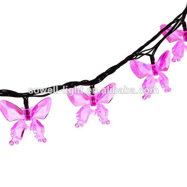 best selling products 2018 led crystal butterfly string light with 30 led