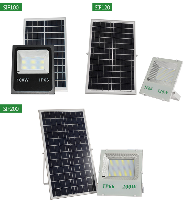 OEM supplier produce waterproof solar power 120 watt led flood light