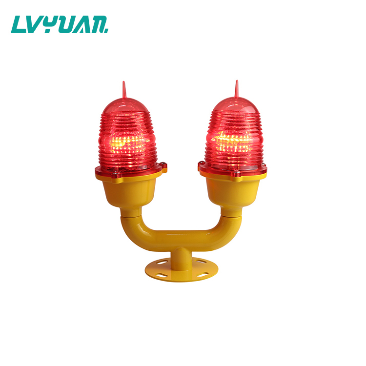 Solar Chimney Aviation Led For Towers Building Warning Light