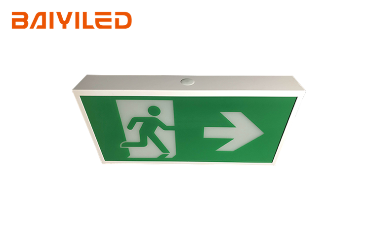 Evacuation Light Multiple Version Emergency Battery Pack 3 Hour Metal Exit Sign