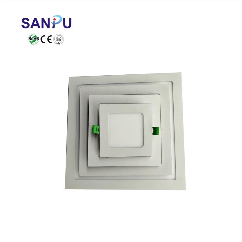 recessed led ceiling light  led panel  adjustable  3w 6w 9w 12w 15w 18w 24w high quality led panel light