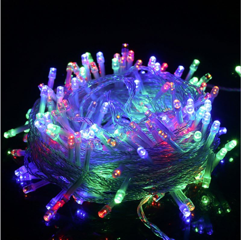 13.5m/chain ws2811 rgb 3d ball led string lights for christmas party decoration