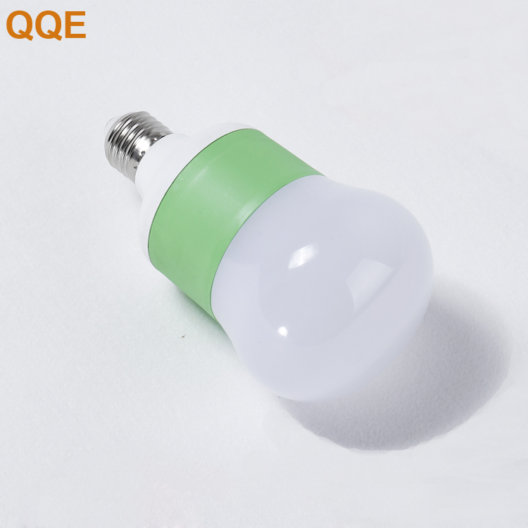 Interior light E27 B22 Aluminum Plastic 9w gourd shape LED Bulb for home hotel mall school lighting