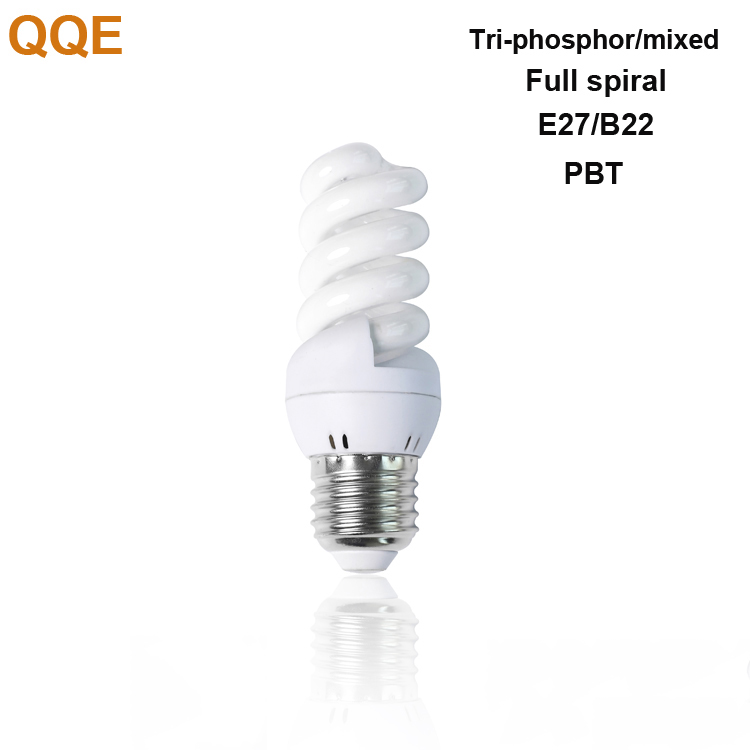 China Factory wholesale high quality and best price full spiral CFL bulb energy saving bulb