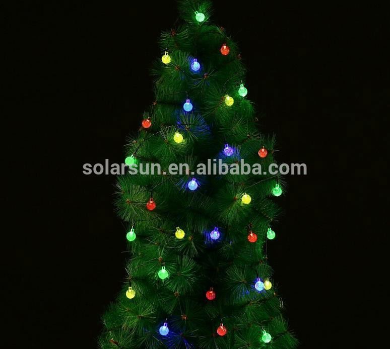 LED Outdoor Solar Lamps LED String Lights Fairy Holiday Christmas Party Garlands Solar Garden Waterproof Light