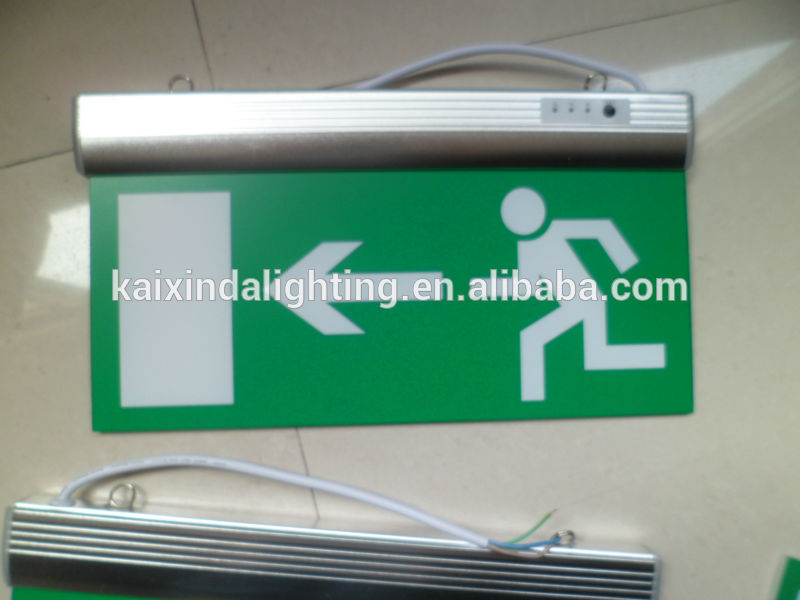 emergency fire exit sign light 4w