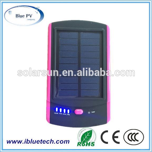 2015 New Products Solar Laptop Charger 6000mAh Large Capacity Solar Power Bank For Phone, Laptop, Camera, Digital dev