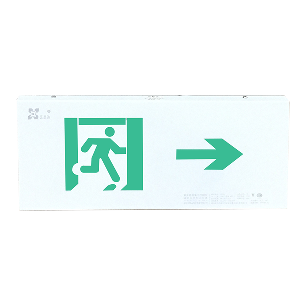 luminous fire exit safety signs evacuation light
