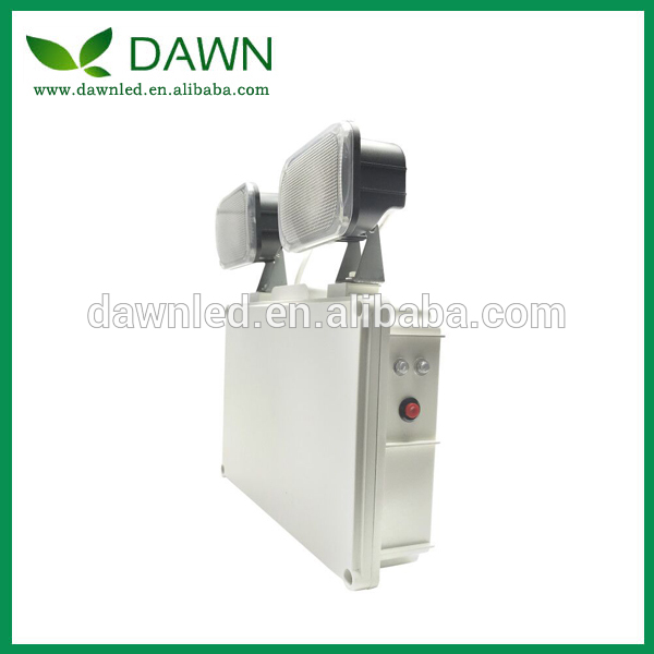 Dawn IP65 LED led emergency light rechargeable twin spot light 2X3W