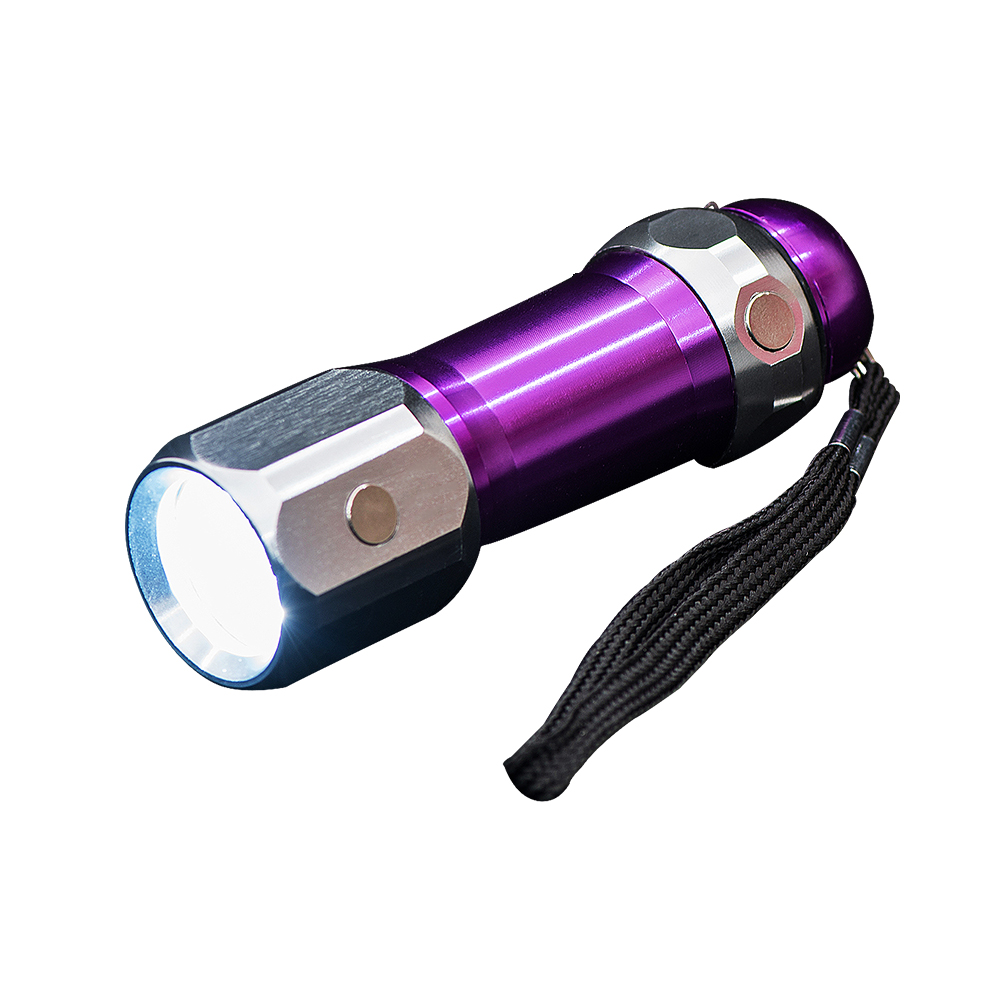 OEM Aluminum Alloy White Light Mini 9 LED Flashlight