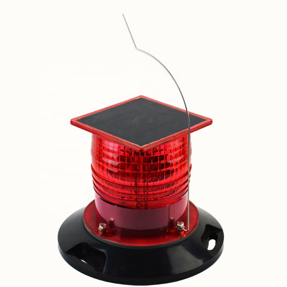 DWS501A ICAO FAA LED Solar powered Aviation obstruction lights