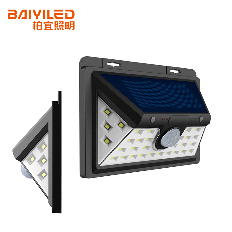 Mounted Led Light Solar Outdoor Wall