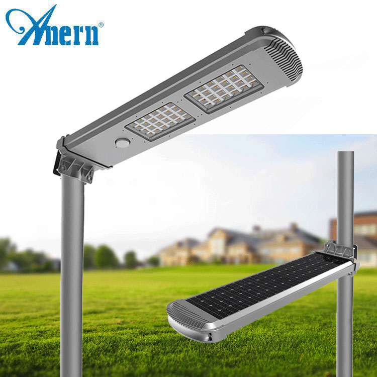 2018 New Upgraded outdoor lamp led solar street light