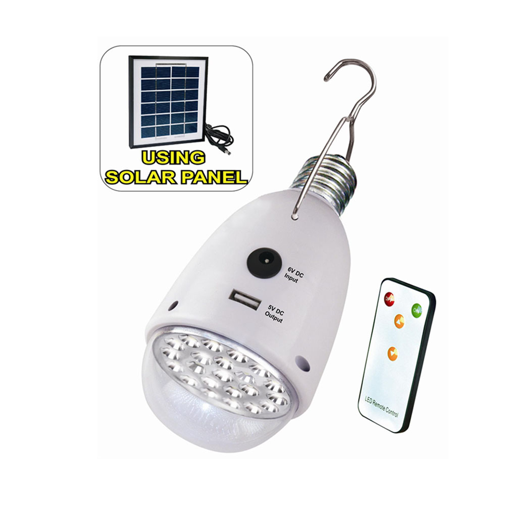 solar indoor light remote control