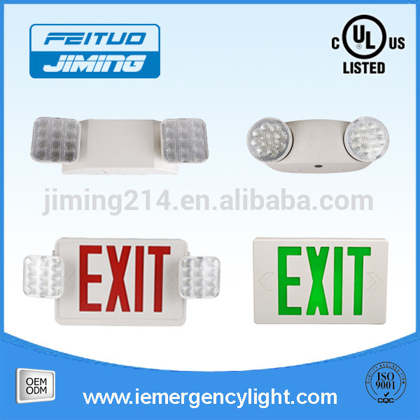 JIMIING -UL&cUL Listed Emergency Lamp Exit Sign JLE1RW 1506081719