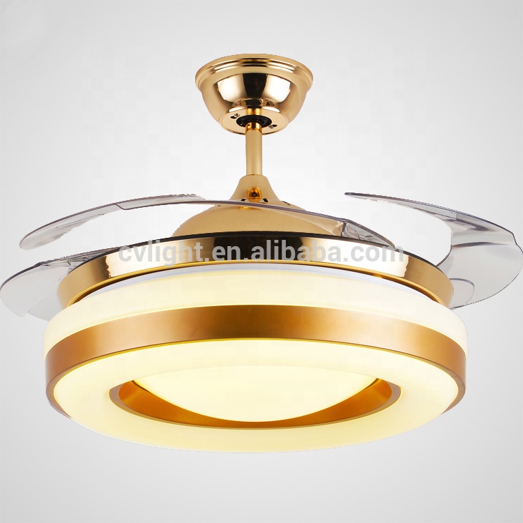 Orient Ceiling Fan With Led Light Restaurant Led Ceiling Fan with hidden blades