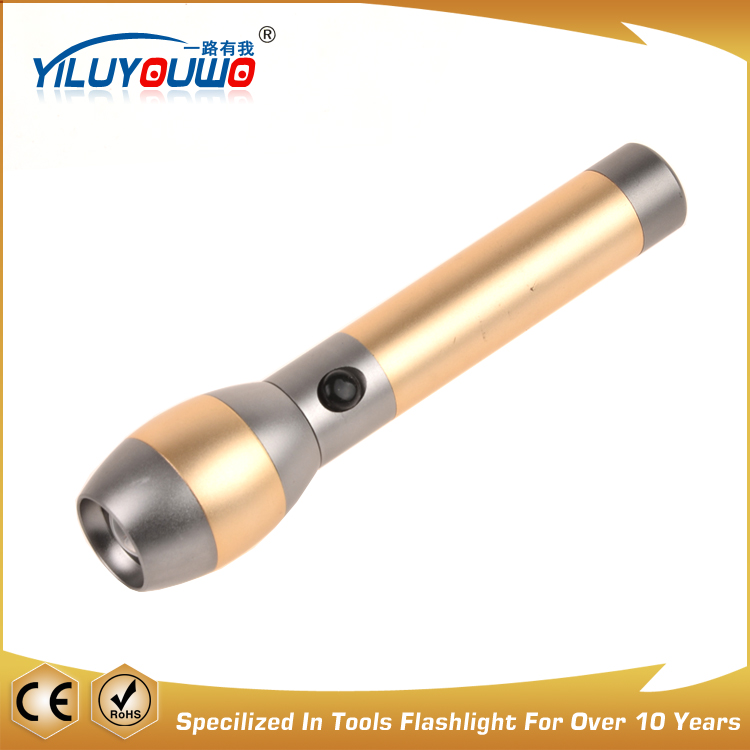 Professional Manufactured Microphone Shape High Power Aluminum Led Flashlight