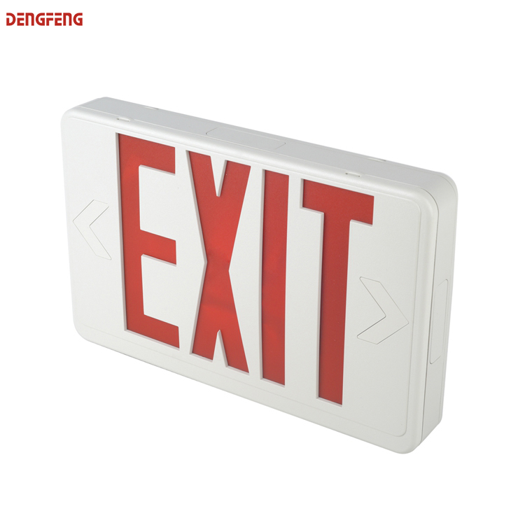 Newest design America market emergency led exit sign emergency light