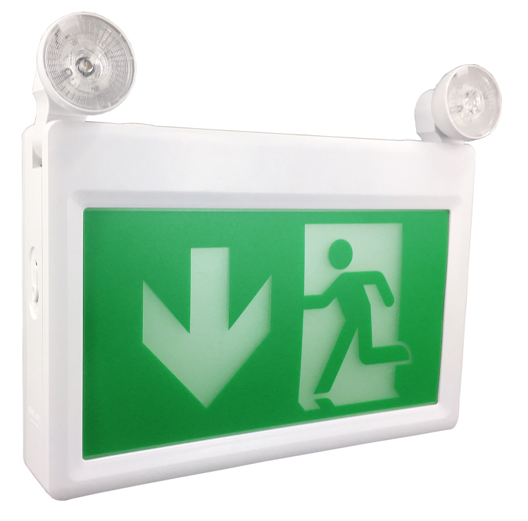 Newest Hot Sale With Fan Exit Sign In Arabic Emergency Light For Ambulance