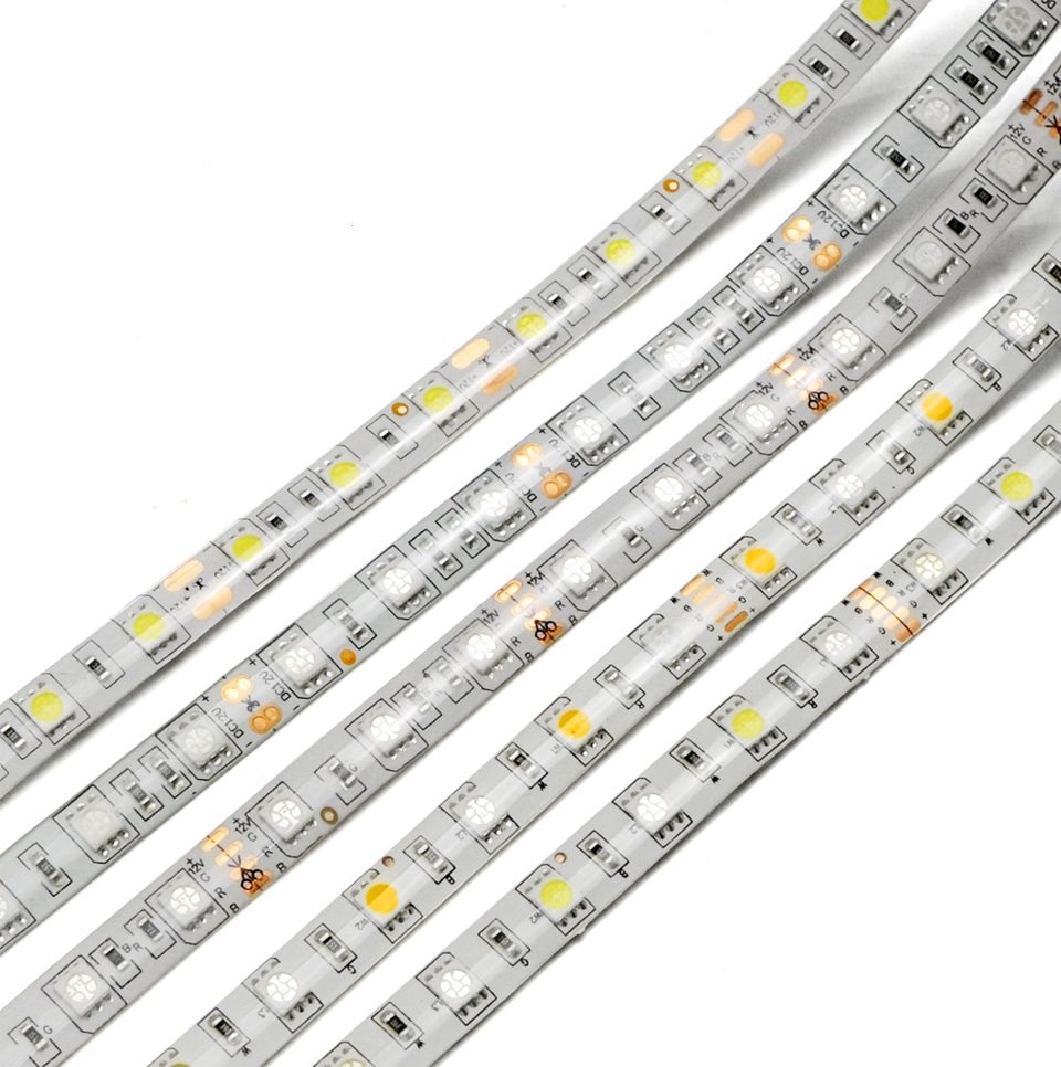 Waterproof LED Strip Light 5M SMD 3528 5050 5630 LED Stripe IP65 Waterproof + 11 Keys Single Color RF LED