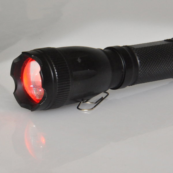 High Beam Red Green Yellow 3 colors Signal Torch Flashlight With Magnet