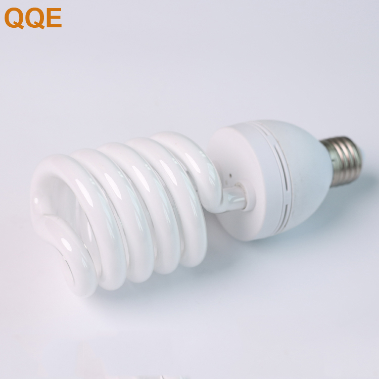 China Factory wholesale Half spiral CFL bulb 5w 8w 12w 15w 30w energy saving bulb lamps cfl bulb raw material