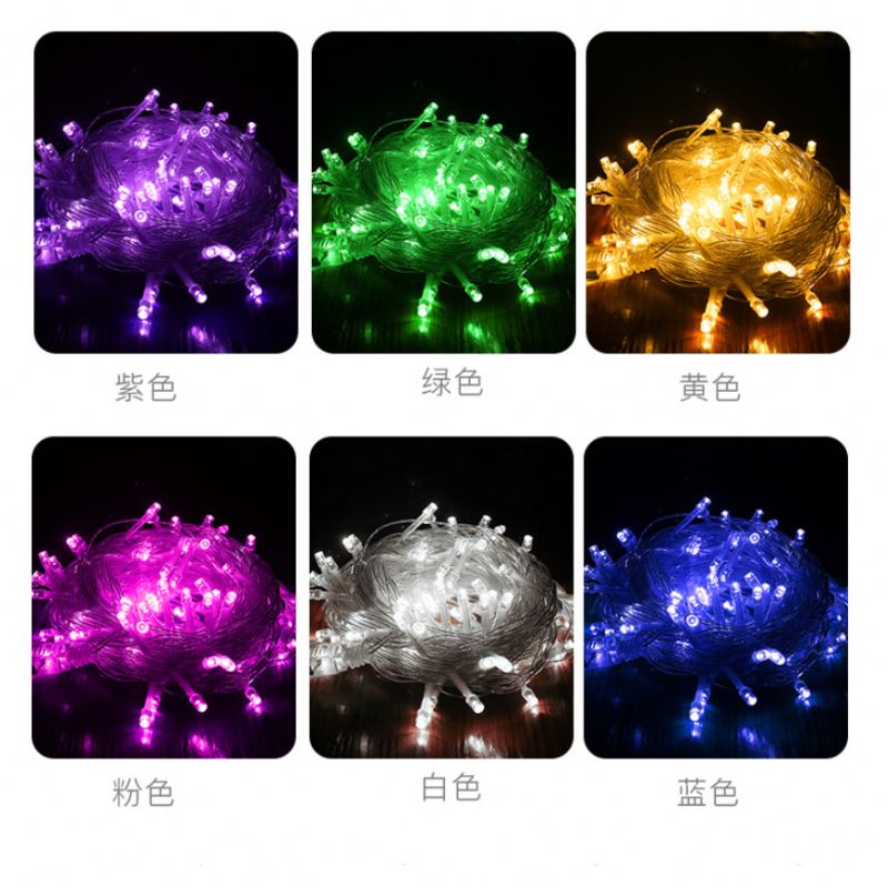 Outdoor Decoration Christmas Garland Led,100 Led Fairy Lights String AC110V/220V Led String Lights