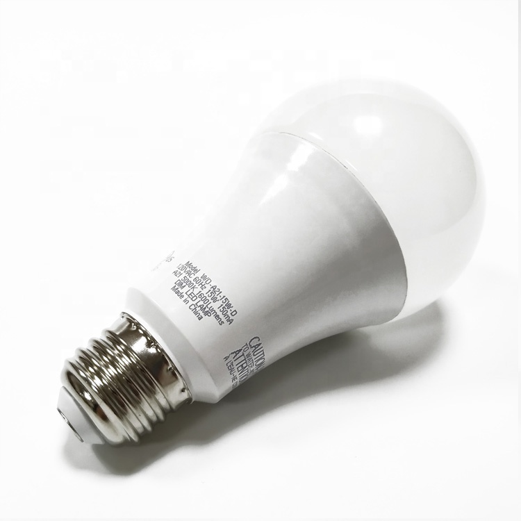 E26 Screwed 6w A19 ETL Approved Bulbs Made in china Led Light