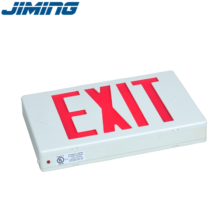 UL&cUL Listed Emergency Lamp LED exit sign with arrow egress lighting