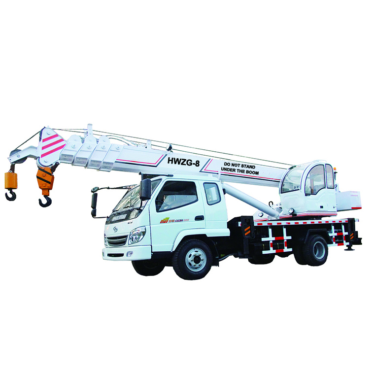 4 ton small hydraulic truck with crane