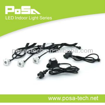 3*0.6w 12v led deck lights (PS-DL-LED015)