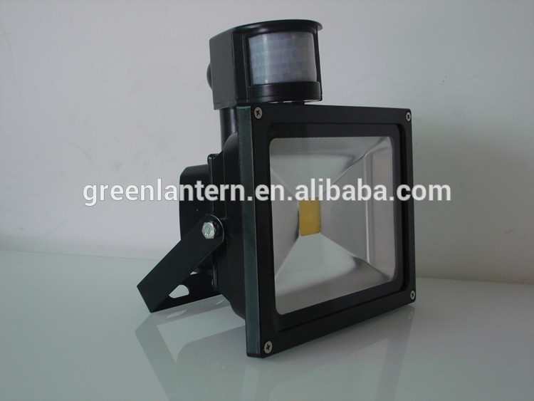 led floodlight pir 10w 20w 30w 50w led slim flood light with pir motion sensor