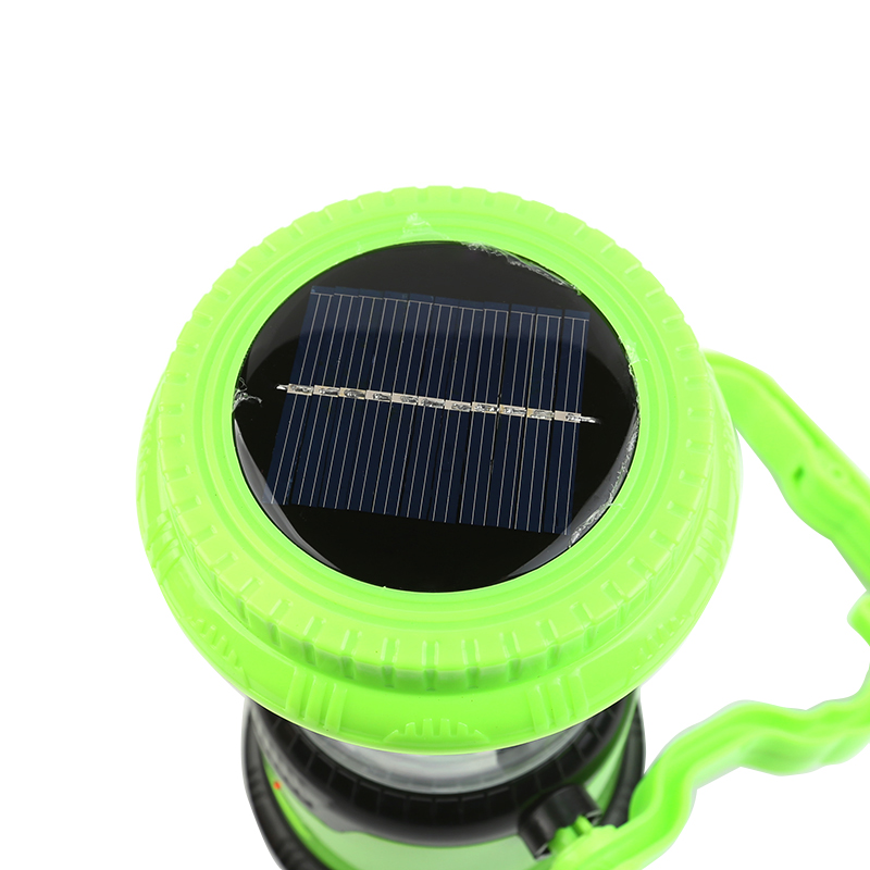 Rechargeable camping lantern long time using led solar ja-1972