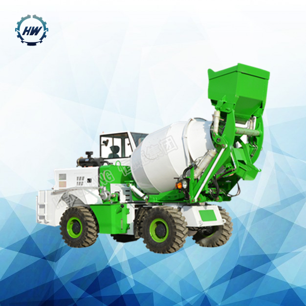 3m3 self loading 3cubic meters concrete mixer truck