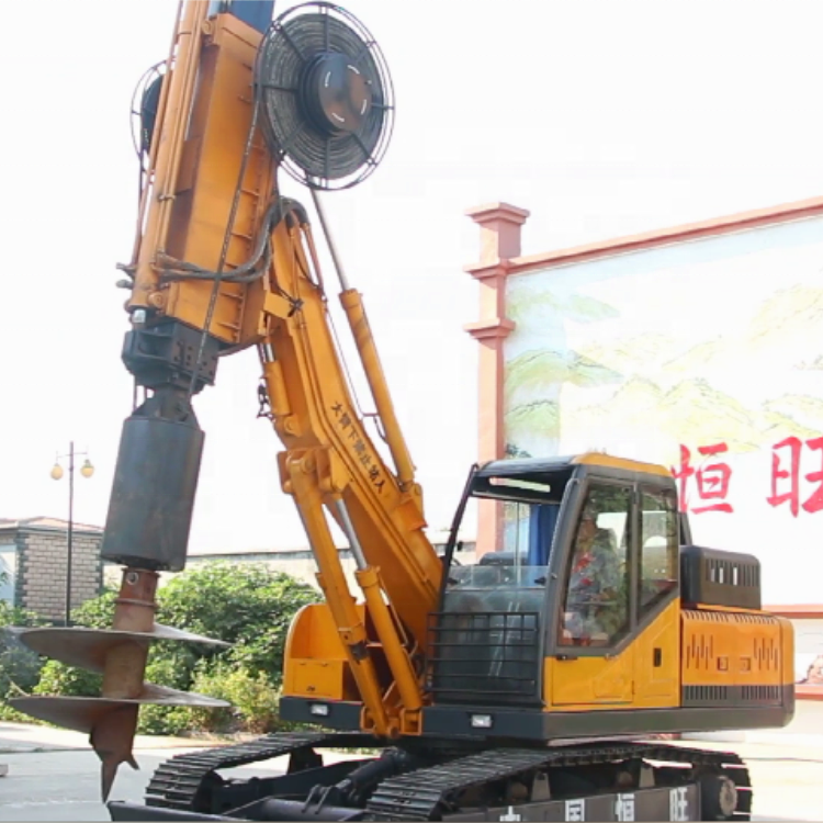 Rotary Drilling Rig Machine For Sand, Clay, Silt Soil