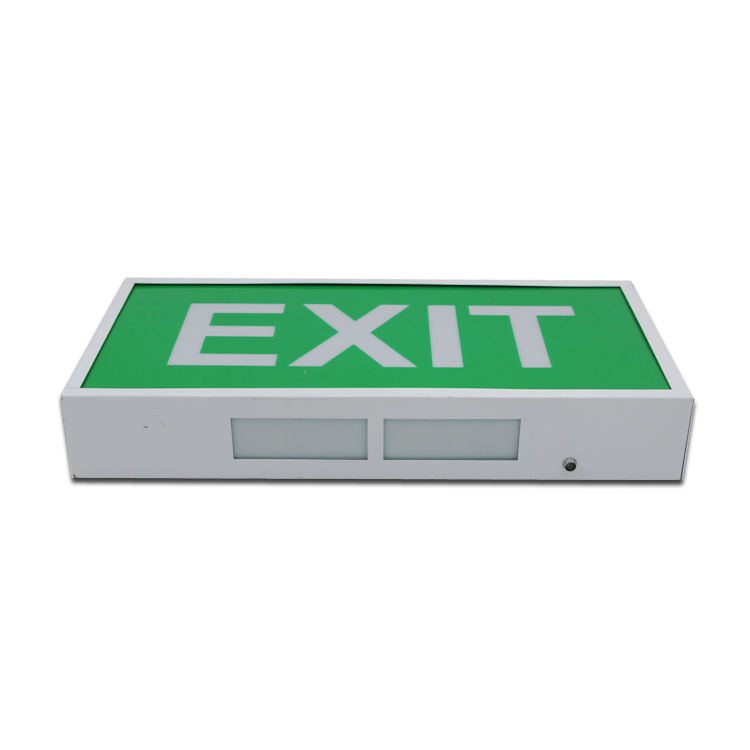 3W iron material Fire LED lighting sign open exit sign emergency exit lights for signs