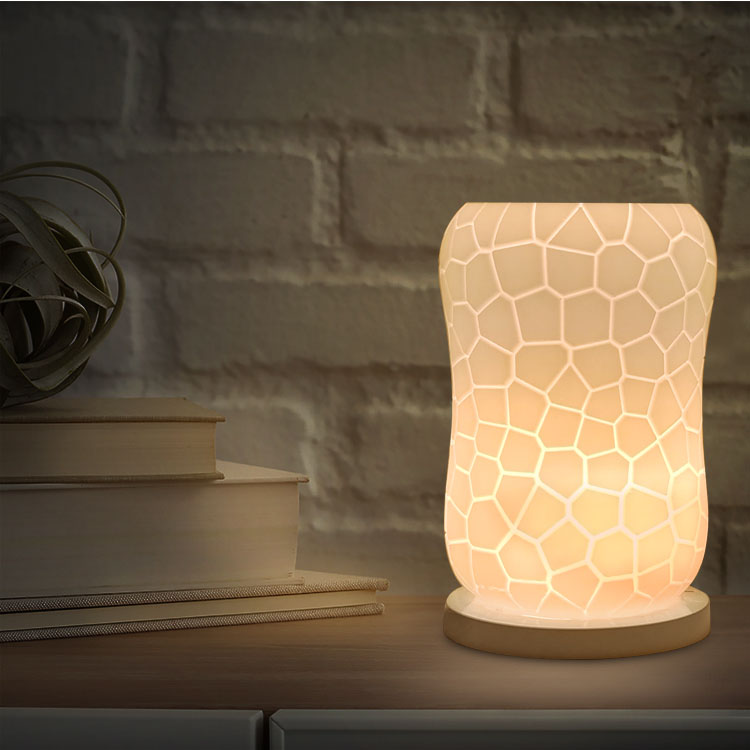 ABS dimmable high quality bedroom living room plastic warm white led night light