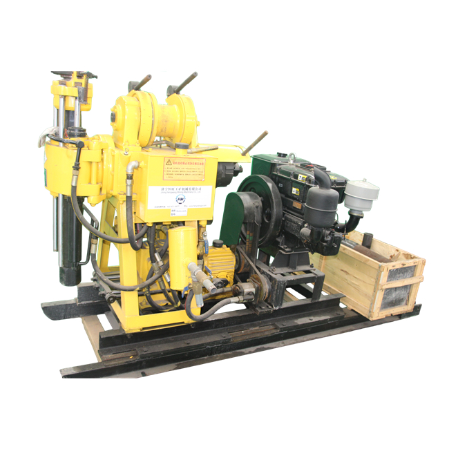 HengWang Brand HW-160 Model Diesel Deep Water Well Drilling Rig/Geological Core Drill Rig For Sale