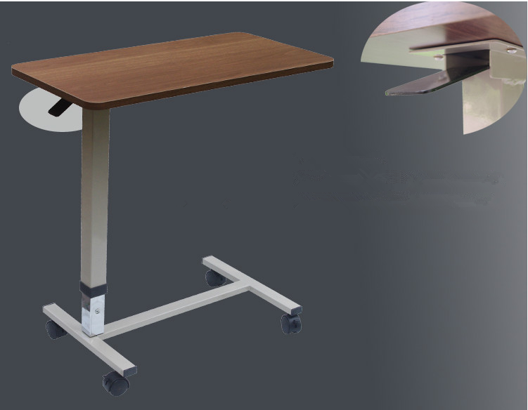 The bed table can be moved up and down or the computer desk can move the study table or the bedside table