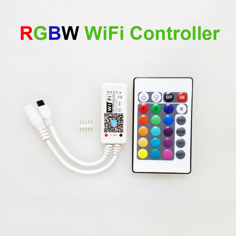 magic home New Wifi LED DC12V MIni Wifi + IR 24 Key Remote Controller