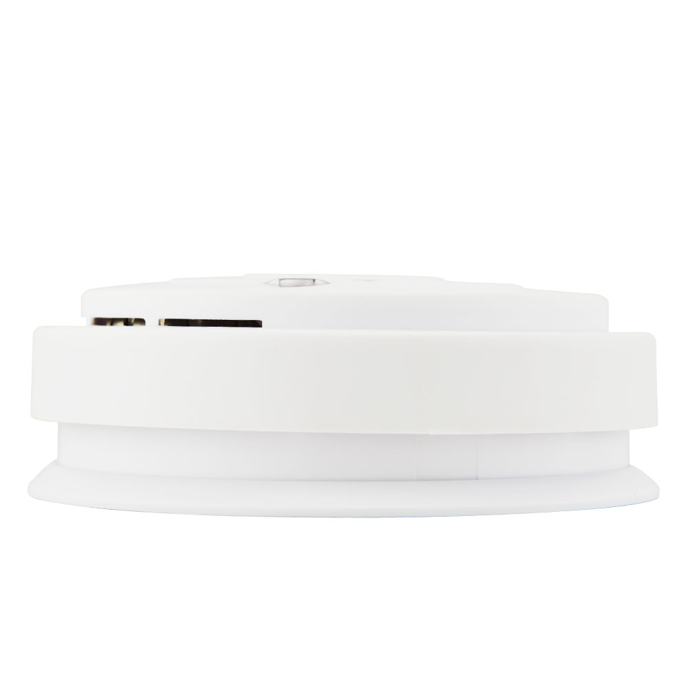 Mains Powered Battery Operated Smoke alarm Detector,9V Battery Operated Photoelectric Smoke Detector