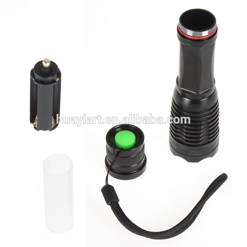 XML T6 LED 1000 Lumen Torch Waterproof Zoom 18650 Rechargeable LED Tactical Flashlight